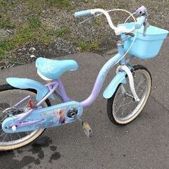 アナと雪の女王 自転車