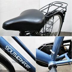 直接引取歓迎　コーナンオリジナル　6段変速自転車　26インチ　SOUTHERNPORT　ママチャリ　シティサイクル　通勤　通学　サザンポートの画像