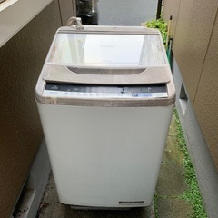 日立　全自動洗濯機 洗濯8kg ビートウォッシュ BW-V80B
