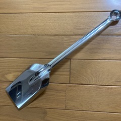 【受け渡し予定者が決まりました】ミニスコップ　ステンレス製の画像