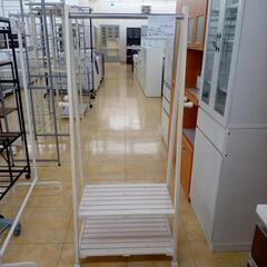 ★ジモティ割あり★  ハンガーラック ホワイト H64×D45×...