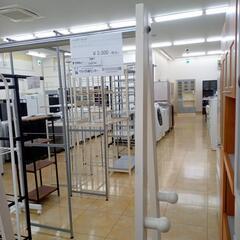 ★ジモティ割あり★  ハンガーラック ホワイト H64×D45×W155.5 クリーニング済み OJ5794の画像