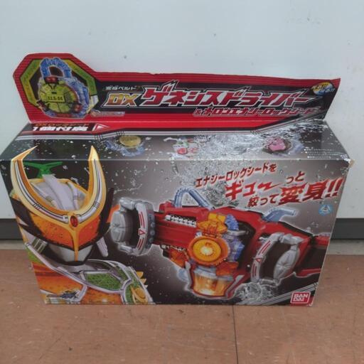 ★ジモティー割引有★ バンダイ 仮面ライダー鎧武 変身ベルト DXゲネシスドライバー＆メロンエナジーロックシード 中古品