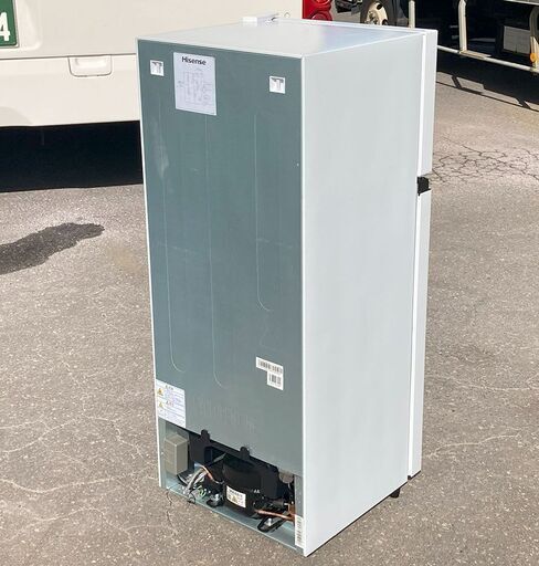 札幌市★ ハイセンス 23年製 2ドア冷凍冷蔵庫 120L◆ HR-B12HW 右開き 小型 単身 Hisense