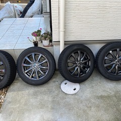 14X41/2J ホイール４本セット おまけの横浜タイヤアイスガ...