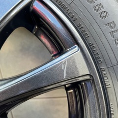 14X41/2J ホイール４本セット おまけの横浜タイヤアイスガード　スタッドレスタイヤ14インチ付きの画像