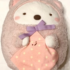 すみっコぐらし大型ぬいぐるみ2個セット の画像