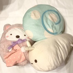 すみっコぐらし大型ぬいぐるみ2個セット 