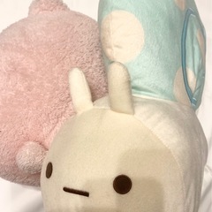 すみっコぐらし大型ぬいぐるみ2個セット の画像