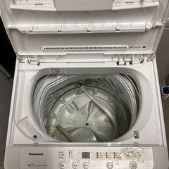 【6ヶ月保証】 洗濯機　Panasonic NA-F60B13の画像