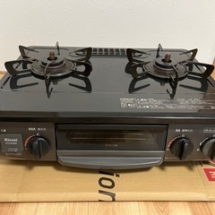 【受け渡し予定者決定】リンナイ　プロパンガステーブル　KG34NBKL