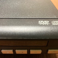 DVDプレイヤー一式　リモコン付きの画像