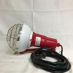 【北見市発】矢田電気 投光器 赤 (D6042kkm)の画像