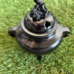 青銅製. 獅子香炉