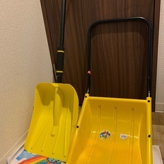 【お譲りする方が決まりました】ミニスノーダンプとミニスコップ