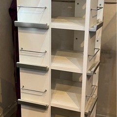 【中古】回転式本棚