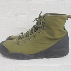 訳アリ HI-TEC AMACRO VENTILE 25.0cm カーキ レインスニーカー 防滑ラバー adapter ハイテック アダプター 札幌市 白石店の画像