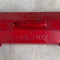 
中古　ツールBOX  赤の画像
