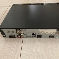 【ジャンク品】AQUOS Blu-rayレコーダーの画像