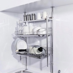 つっぱり水きりラック