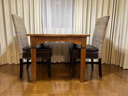 カリッジ マーケットのリゾートダイニングテーブルとチェア