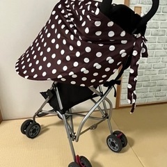 週末限定お値下げ‼️ベビーカーとサンシェード　の画像