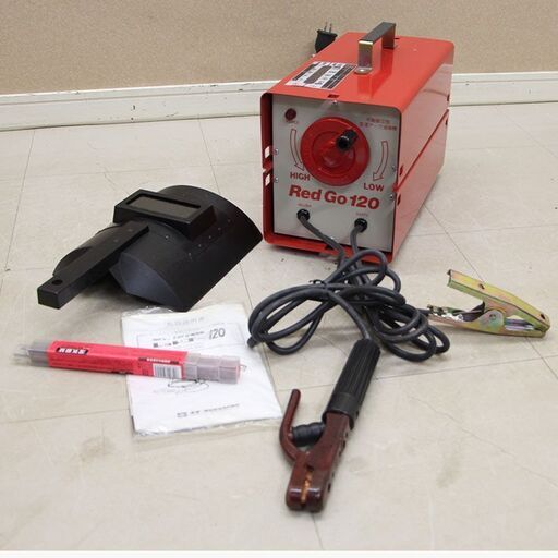 スズキッド スター電器製造株式会社 レッドゴー120可動鉄芯型交流アーク溶接機 SSY-121R 赤 DIY (D6052annwY)