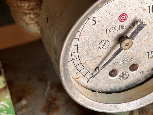 日立　空気圧縮機　ベビコン　0.4kw