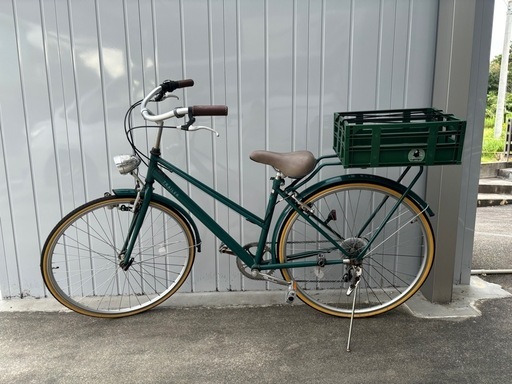 【受け渡し予定者決定】自転車　6段変速　レトロデザイン　おしゃれ