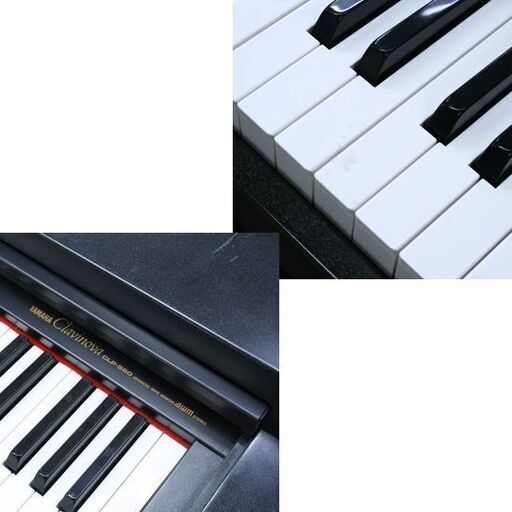 音出し確認済み YAMAHA クラビノーバ CLP-560 88鍵盤 ブラック 1990年 イス付き Clavinova ヤマハ 札幌