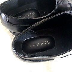 ◆taka-q タカキュー ビジネス靴　男性本革靴 紳士 レザーシューズ 中古品 サイズ43の画像