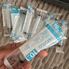 新品未使用　投薬用シリンジ(10mL)9本セット