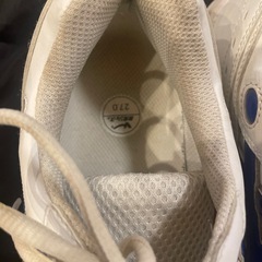 宮島工業高校　体育用運動靴27センチの画像