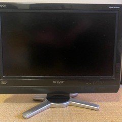 SHARP AQUOS 20V テレビ の画像