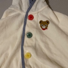 【miki HOUSE】ポンチョの画像