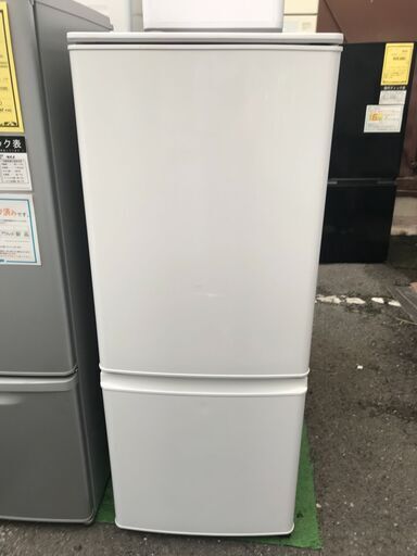 【FU953】★MITSUBISHI  ミツビシ  三菱  2ドア冷凍冷蔵庫  MR-P15EG-W1  146 L  2022年式  生活家電  キッチン家電 シンプル おしゃれ クリーニング済 堺市 深井 【ジャングルジャングル深井店】
