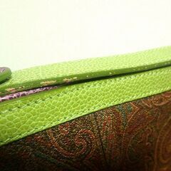 ◆ETRO ハンドバッグ ペイズリー PVC エトロ 中古品の画像