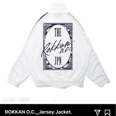 ROKKAN ジャージ　即完品の画像