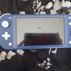 Nintendo Switch ライト ブルー（ゲーム差し込み使...