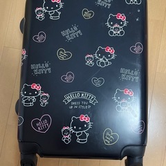 新品　未使用　【ハローキティ】 スーツケース 【S ブラック】 ...