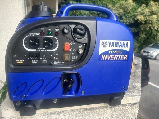 【実働整備済品】YAMAHAヤマハEF9HiS（EF9iS）インバーター発電機