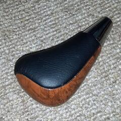 木目調シフトノブの画像