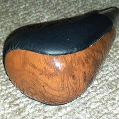 木目調シフトノブの画像