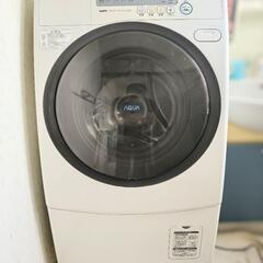 【お話し中】ドラム式洗濯乾燥機 AQUA AWD-AQ350の画像
