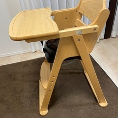 KATOJI 木製ハイチェアの画像