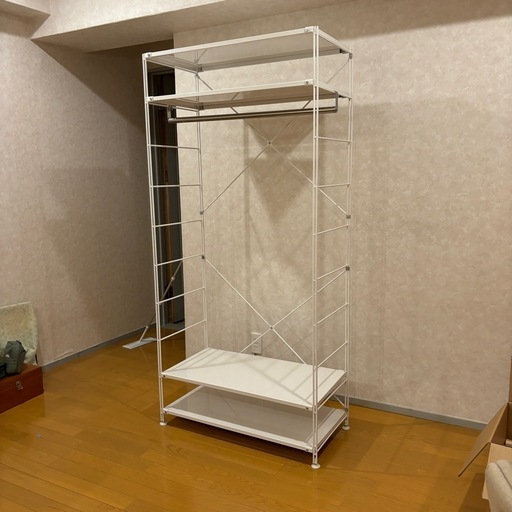 無印良品　スチールユニットシェルフ