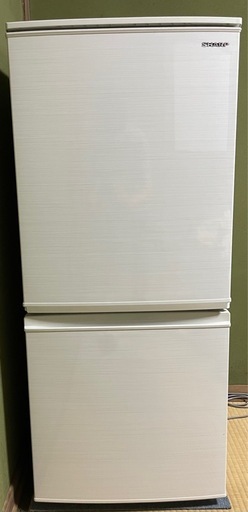 2019年製シャープ　冷凍冷蔵庫　SJ-D14E-W 137L