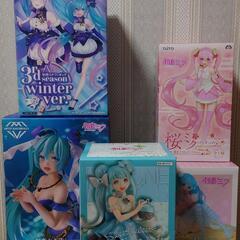 値下げ初音ミク フィギュア 5種類セット