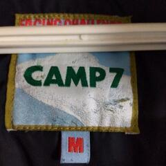 【美品】CAMP7(N2-Bタイプ) メンズ用 ファー付きダウンジャケット Mサイズの画像
