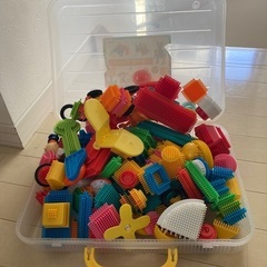 ペタペタ　ブロック　知育玩具　子供　おもちゃ　の画像